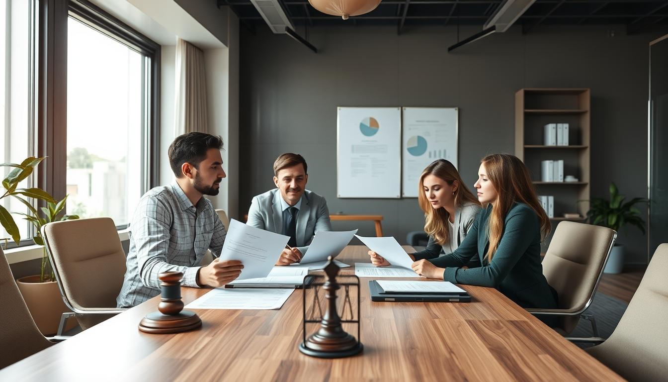 Senior legal support team